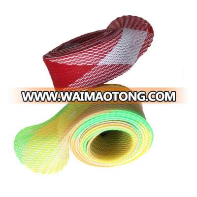 Flame Retardant high quality polyester pet nylon expandable braided sleeving